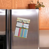 Namų darbų atlygio lentelė Vaikų šaldytuvas Lenta Kalendorius Lipdukas Darbai Mokykla Daugiafunkcinis Gyvūno magnetinis elgesys