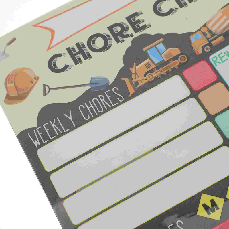 Namų darbų atlygio lentelė Vaikų šaldytuvas Lenta Kalendorius Lipdukas Darbai Mokykla Daugiafunkcinis Gyvūno magnetinis elgesys