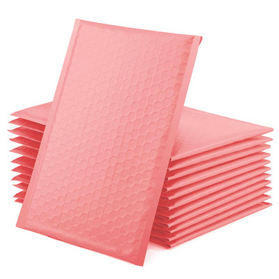 10 vnt., spausdintas 4x7 colių polių burbulinis laiškas, 12x18 cm paminkštintas vokas, savaime užklijuojamas pašto maišelis burbulinis vokas Pašto krepšys siuntimo krepšys