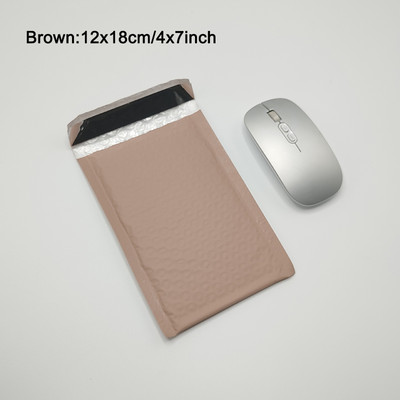 10 vnt., spausdintas 4x7 colių polių burbulinis laiškas, 12x18 cm paminkštintas vokas, savaime užklijuojamas pašto maišelis burbulinis vokas Pašto krepšys siuntimo krepšys