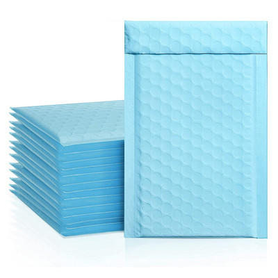 10 vnt., spausdintas 4x7 colių polių burbulinis laiškas, 12x18 cm paminkštintas vokas, savaime užklijuojamas pašto maišelis burbulinis vokas Pašto krepšys siuntimo krepšys