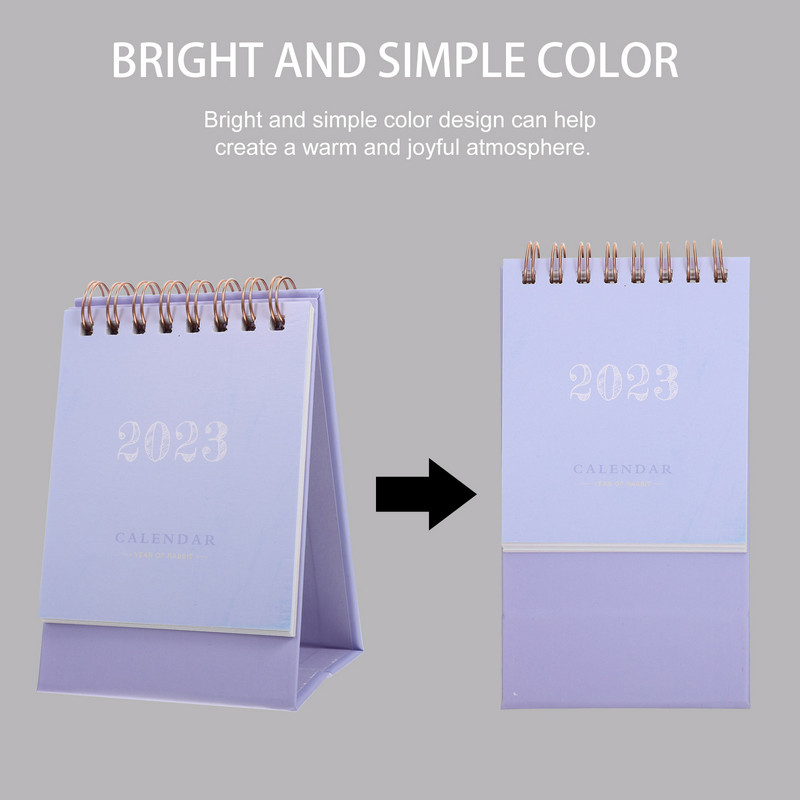 Mini stolni kalendar Minijurni ukras Praktičan stol Poklon za kućanstvo Kućne zalihe Uredski papir