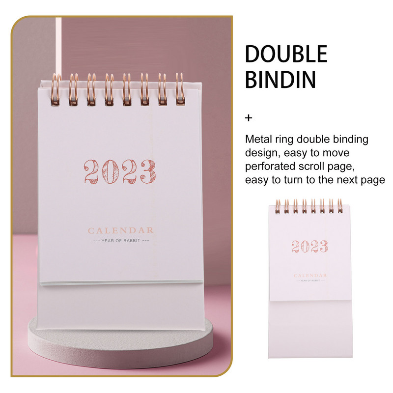 Mini stolni kalendar Minijurni ukras Praktičan stol Poklon za kućanstvo Kućne zalihe Uredski papir