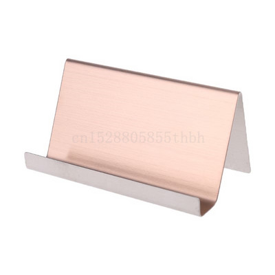 Držač kartice s poslovnim nazivom od nehrđajućeg čelika Stalak za prikaz Stalak za stolni organizator