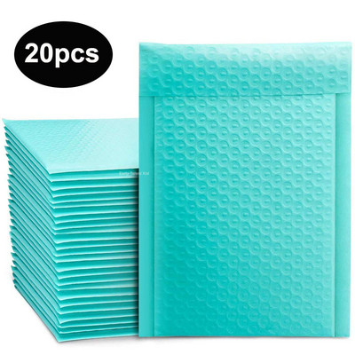 Pachet 20 plicuri cu bule verzi Plic cu bule roz din polietilenă Plic umplut cu auto-sigilare Geantă cadou Negru/Alb/Roz nud Geantă de afaceri