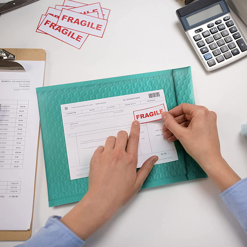 10 db vízálló levelező poli buborékos párnázott levelezési borítékok postázó ajándékcsomagoló táskákhoz, önzáró tárolótáska buborékpárnázás