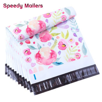 Speedy Mailers 24 Design 10PCS/Pack Colorful Poly Mailer Creative Printing Poly Mailer Self Seal Πλαστικές τσάντες φακέλων συσκευασίας