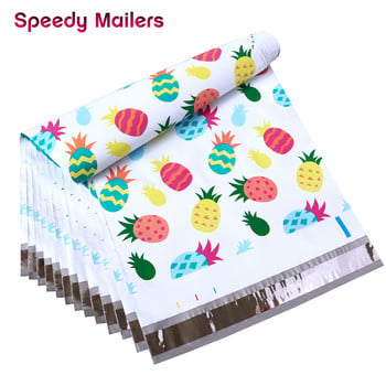 Speedy Mailers 24 Design 10PCS/Pack Colorful Poly Mailer Creative Printing Poly Mailer Self Seal Πλαστικές τσάντες φακέλων συσκευασίας