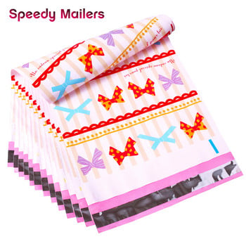 Speedy Mailers 24 Design 10PCS/Pack Colorful Poly Mailer Creative Printing Poly Mailer Self Seal Πλαστικές τσάντες φακέλων συσκευασίας