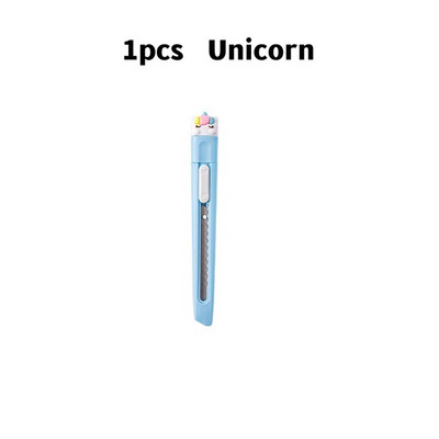 1 τεμ. Cartoon Utility Knife Cute Rabbit Duck 9mm SK5 Lade Cutter for Wrapping Art Handwork Sharpener Office School A7298