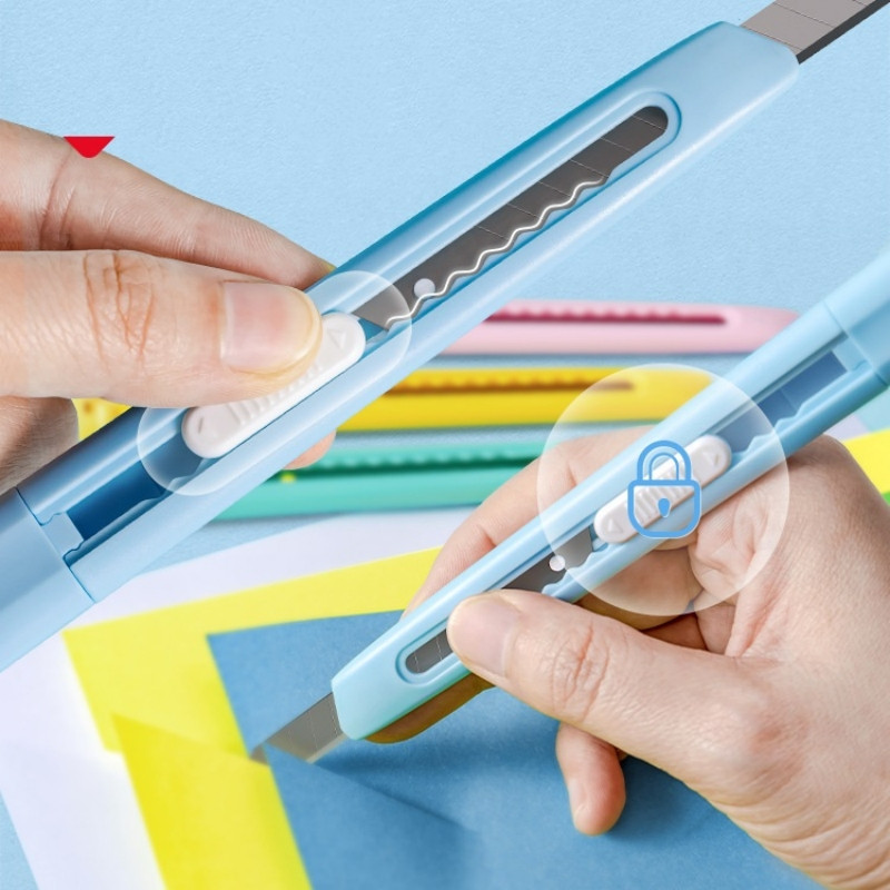 1 τεμ. Cartoon Utility Knife Cute Rabbit Duck 9mm SK5 Lade Cutter for Wrapping Art Handwork Sharpener Office School A7298