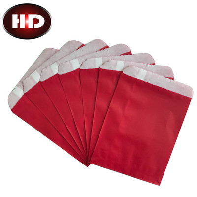 100 vnt 16 * 24 cm dovanų kraftpopierinis maišelis saldainių duonos užkandžių maisto saugos maišelis gimtadienio vestuvių dovanų pakavimo maišelis svečių pakuotė