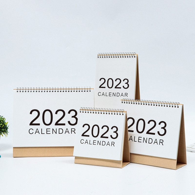 2023. Slatki kreativni mini stolni kalendar, ukrasni materijal, školski stolni kalendar D5QC