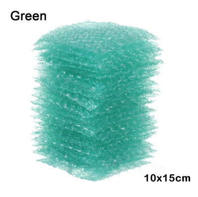 25 db műanyag védőfólia boríték fehér buborékhab csomagolózsákok PE átlátszó buboréktáska ütésálló táska dupla fólia párnázás