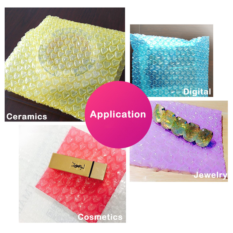 25 db műanyag védőfólia boríték fehér buborékhab csomagolózsákok PE átlátszó buboréktáska ütésálló táska dupla fólia párnázás