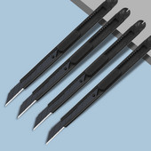 „Zoecor“ nerūdijančio plieno komunalinis peilis mažas nešiojamas metalinės rankenos peilio galandtuvas dėžutės pjaustytuvui Kanceliarinės prekės Popieriaus pjaustytuvas