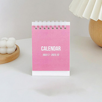 Малък полезен 2023 Лесен за четене Лунен лунен планов календар Преносим настолен календар Декоративен за дома