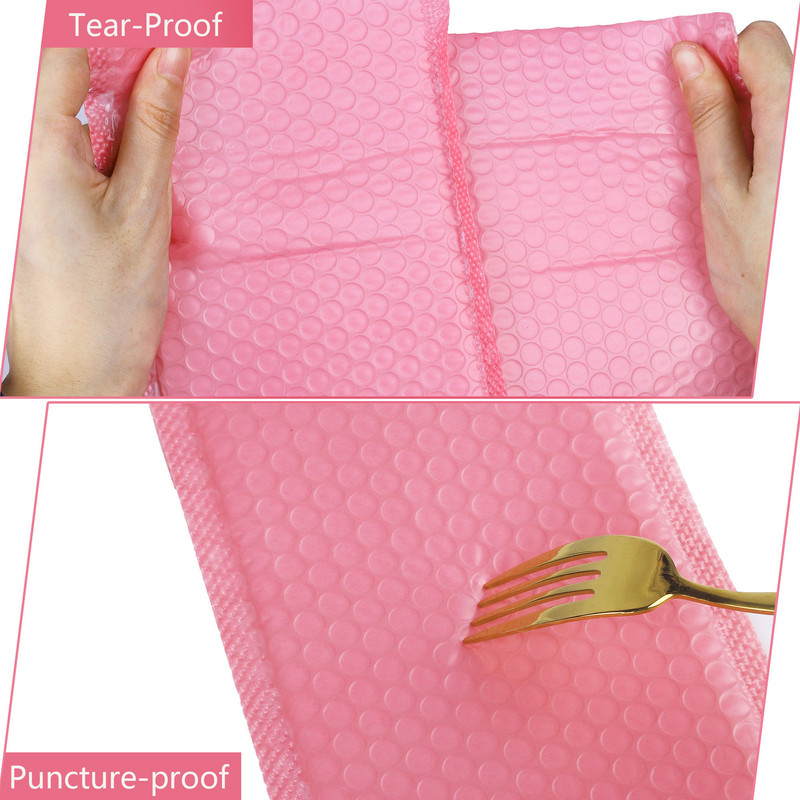 10kom Bubble Mailer Bulk visoke gustoće Vodootporne samoljepljive vrećice za dostavu Zaštitite svoj predmet Podstavljene jastuke