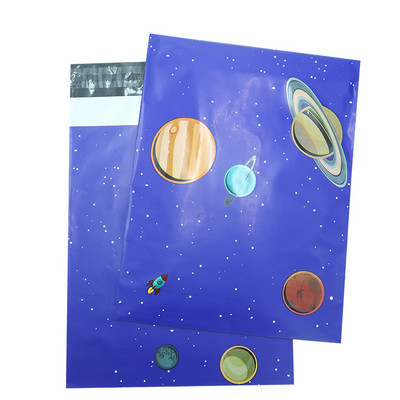 10 bucăți 10x13 inch imprimat Poly Mailer 25,4x33 cm Tote colorate Mix Pattern Poly Mailer Plicuri cu autosigilare Genți de transport poștal