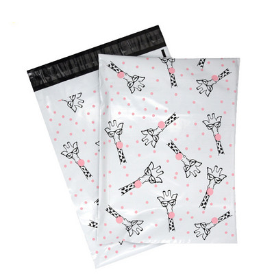 10 bucăți 10x13 inch imprimat Poly Mailer 25,4x33 cm Tote colorate Mix Pattern Poly Mailer Plicuri cu autosigilare Genți de transport poștal