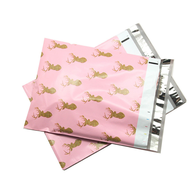 10 bucăți 10x13 inch imprimat Poly Mailer 25,4x33 cm Tote colorate Mix Pattern Poly Mailer Plicuri cu autosigilare Genți de transport poștal