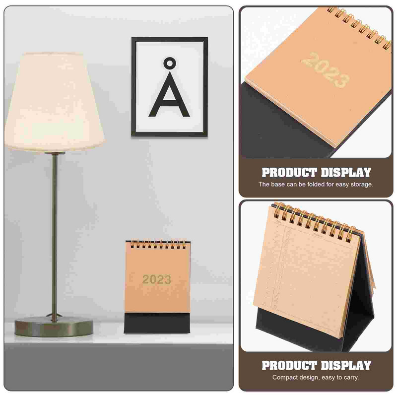 2023 m. stalinis kalendorius namų mažas 2022–2023 m. staliniai ornamentai biuro reikmenų ritinių kalendoriai