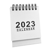 Mini Desk Calendar 2023 Αναλώσιμα γραφείου Μικρό σημειωματάριο Απλό σημείωμα Desktop Paper Student Planner