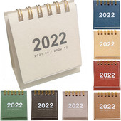 2022 m. Paprastas mini darbalaukio popierius paprastas kalendorius dvigubas dienotvarkės lentelės planuotojas Metinis darbotvarkės organizatorius Kalėdų dovana vaikams