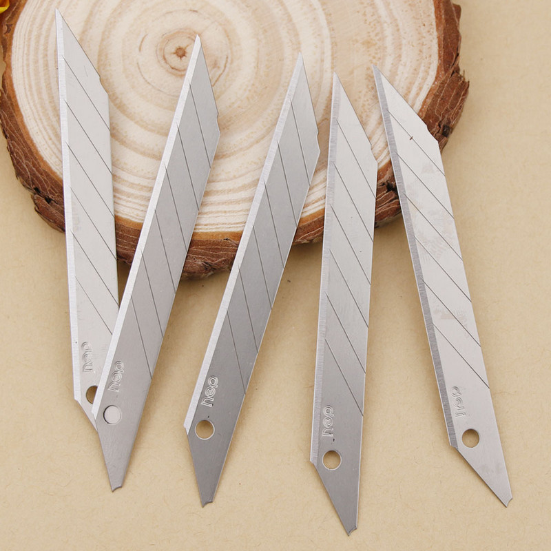 10 komada, jedna kutija, pomoćni nož, zamjenska oštrica, trimer, skulptura, nova pomoćna oštrica, univerzalna pomoćna oštrica