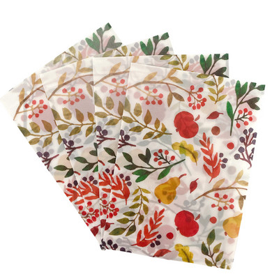 10 kom/lot 12,5*17,5 prozirna omotnica poseban papir sa sumpornom kiselinom s ispisom u boji omotnica svježa omotnica Školski pribor