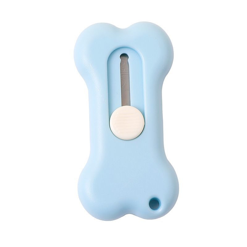 1 gabalas Lytwtw's Kawaii Mini Pocket Bone INS Utility Knife Box Peilis Popieriaus pjaustytuvas Amatų vyniojimo raštinės reikmenys
