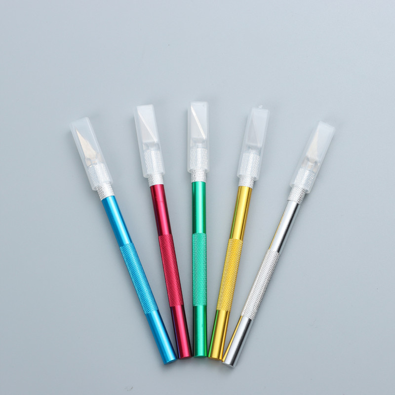 Rezač za graviranje s 5 komada zamjenjivih oštrica za PCB tiskanu ploču, foliju za mobilni telefon, rezanje papira za tapete foliju za prozore