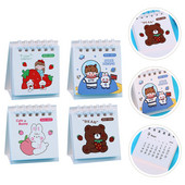 4 tk mugavad igapäevase planeerimise mähiskalendrid 2023 kalendrid dekoratiivsed kalendrid