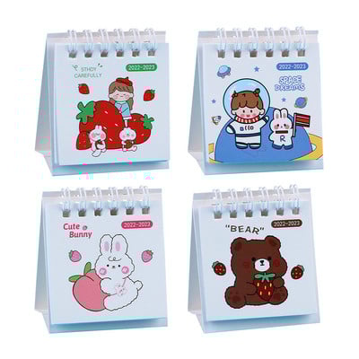 4 tk mugavad igapäevase planeerimise mähiskalendrid 2023 kalendrid dekoratiivsed kalendrid