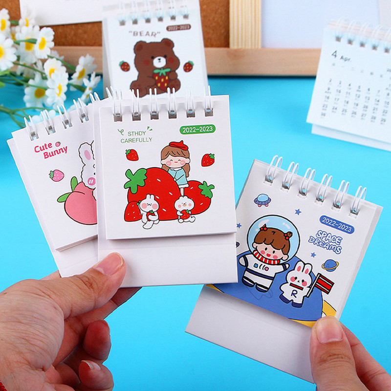 4 tk mugavad igapäevase planeerimise mähiskalendrid 2023 kalendrid dekoratiivsed kalendrid