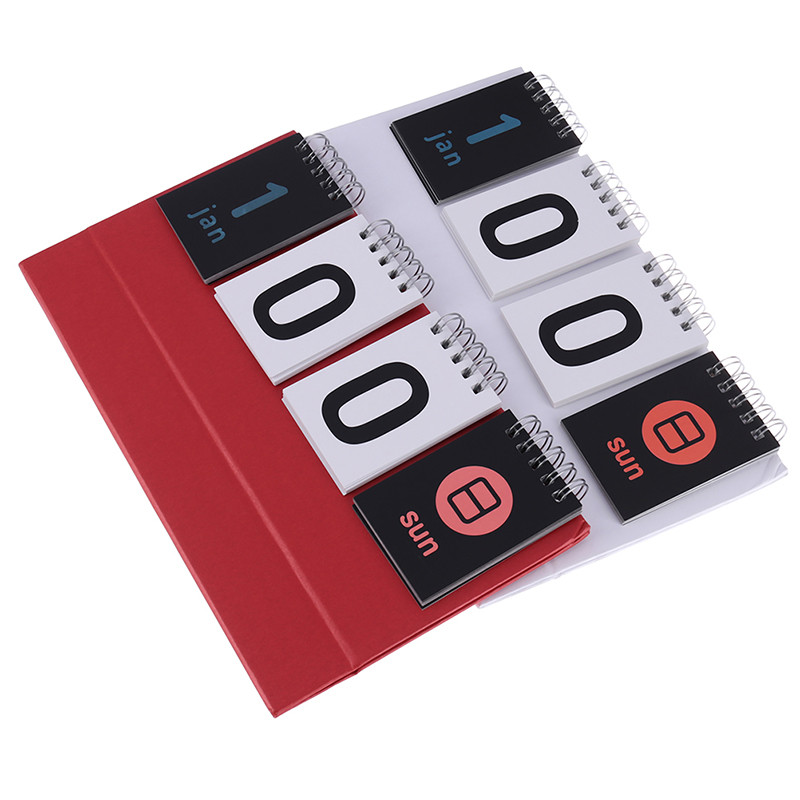 Daily Planner Desk Desktop Calendar Kontori planeerimise korraldaja Püsikalender