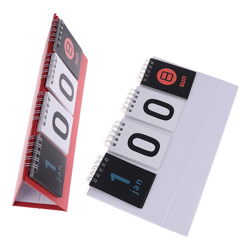 Daily Planner Desk Desktop Calendar Kontori planeerimise korraldaja Püsikalender