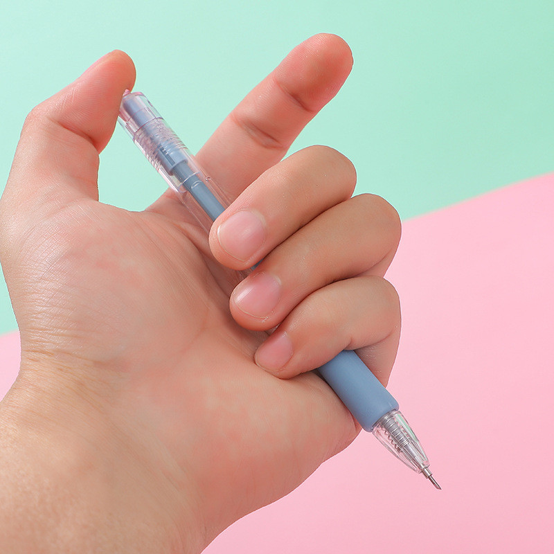 1 vnt Click Type Peilis rašiklis, nešiojamasis peilis, popieriaus pjaustyklės atidarytuvas, skirtas vokų dienoraščio pjaustymui, drožybai, rankdarbiams, rašikliu A6898