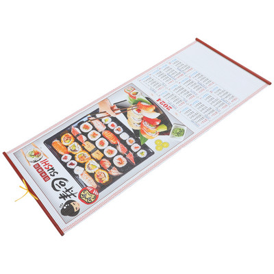 Lunarna nova godina Lunarni mjesečni kalendar Zidni kalendar Lunarni kalendar 2024. za ured, dom, restoran, spavaću sobu