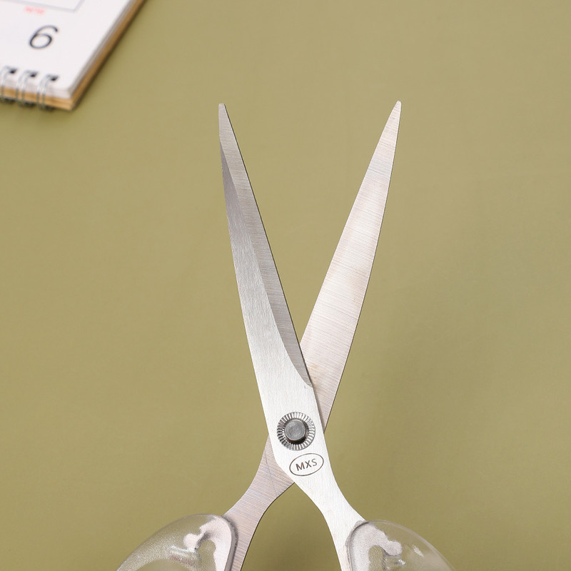 JIANWU 1gb Vienkāršība Caurspīdīgs Rokturis Kancelejas preces Šķēres Mājas mēbelēm Mīksts Dekors Žurnālu griešanas Instrumenti Biroja piederumi