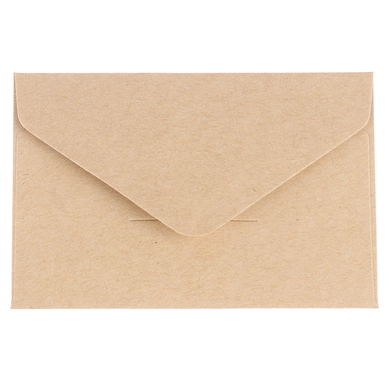 20 KOM Klasične bijele crne kraft prazne mini papirne omotnice za prozore Kuverta za pozivnice za vjenčanje Kuverta za poklon
