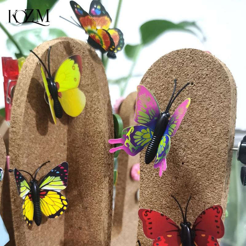 20 komada prekrasne pribadače u obliku leptira, pribadače, pribadače, pribadače, pribadače, pribadače, pribadače, plutene ploče, DIY uredski pribor, fiksni zidni čavao za fotografije