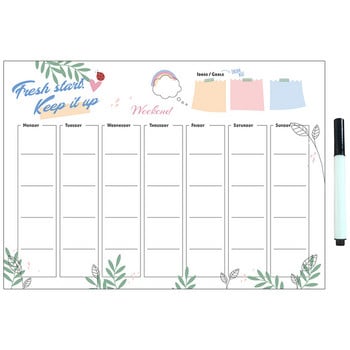 Wall Dry Erase Calendar Dry Erase Calendar Wall White Board Calendar Magnetic Calendar Ψυγείο Magnet Fridge Calendar