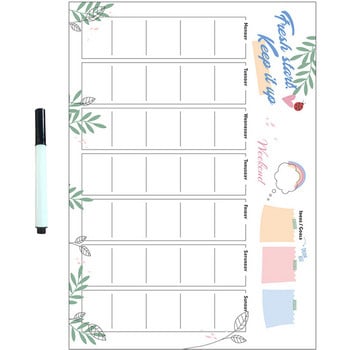 Wall Dry Erase Calendar Dry Erase Calendar Wall White Board Calendar Magnetic Calendar Ψυγείο Magnet Fridge Calendar