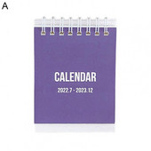 Χρήσιμα φορητά ομαλή σελίδα Turning 2023 School Supplies Desktop Calendar for Office Mini Calendar Desk Calendar
