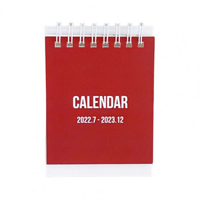 Χρήσιμα φορητά ομαλή σελίδα Turning 2023 School Supplies Desktop Calendar for Office Mini Calendar Desk Calendar