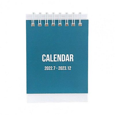 Χρήσιμα φορητά ομαλή σελίδα Turning 2023 School Supplies Desktop Calendar for Office Mini Calendar Desk Calendar