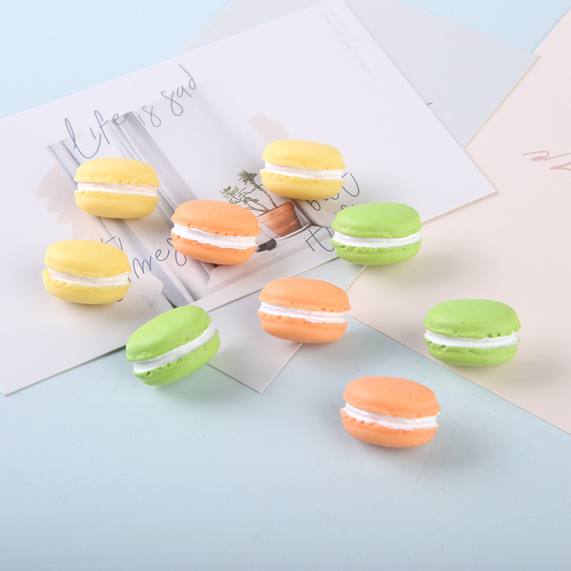 MOGII Rechizite școlare și de birou Ace de papetărie creative Ace de împingere în formă de macaron Chinte decorative drăguțe pentru tablă de plută