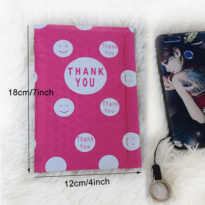 10PCS Printed 4x7inch Poly Bubble Mailer 12x18CM Podstavljena omotnica samozapečaćena poštanska torba omotnica s mjehurićima Poštanska torba Torba za otpremu