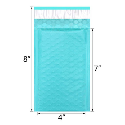 10PCS Printed 4x7inch Poly Bubble Mailer 12x18CM Podstavljena omotnica samozapečaćena poštanska torba omotnica s mjehurićima Poštanska torba Torba za otpremu